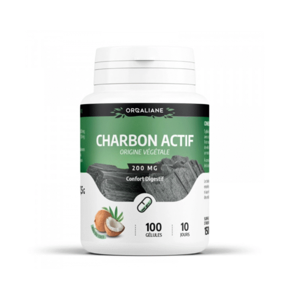 GPH Orgaliane Charbon Vegetal Actif 200 Gelules