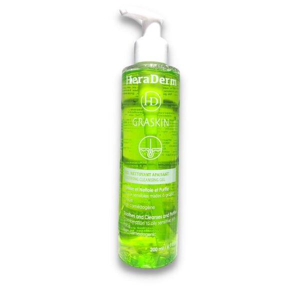 Heraderm Graskin Gel Nettoyant Apaisant 200ml