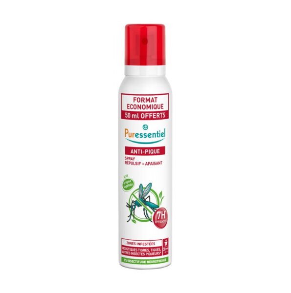Puressentiel Zoom Anti-pique spray repulsif et apisant anti-moustiques - spray de 200ml