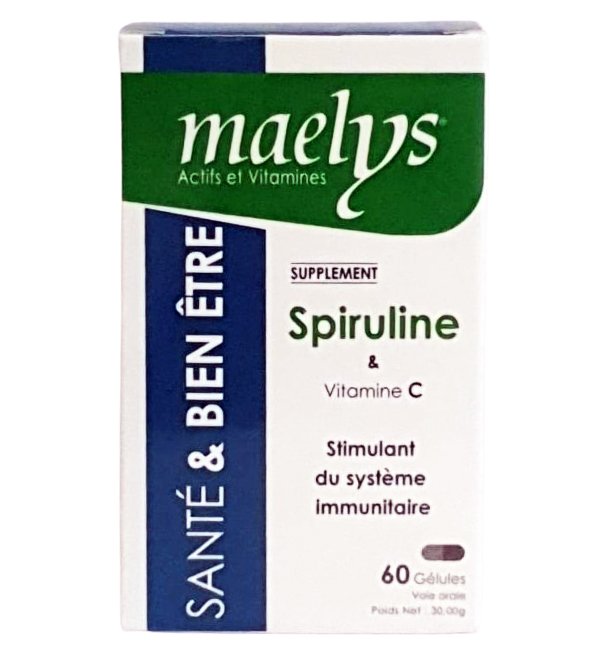 Maelys-Spiruline-vitamineC-60Geluls-1-2