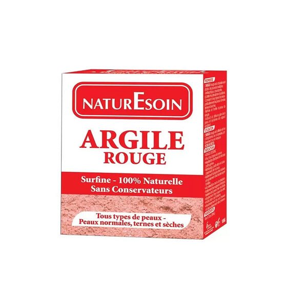 Nature soin argile Rouge sachet 100G