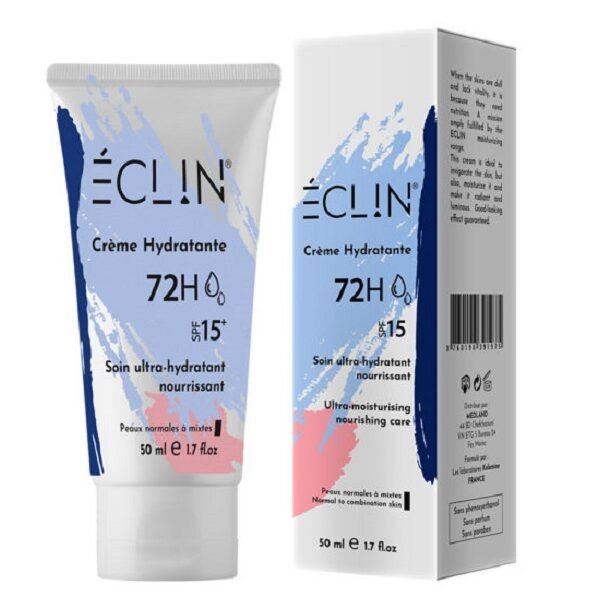 ECLIN CREME HYDRATANTE 72 H SPF 15 PEAU SECHE