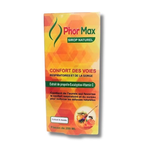 Phormax Sirop Naturel Propolis Eucalyptus Vitamine C 200ml