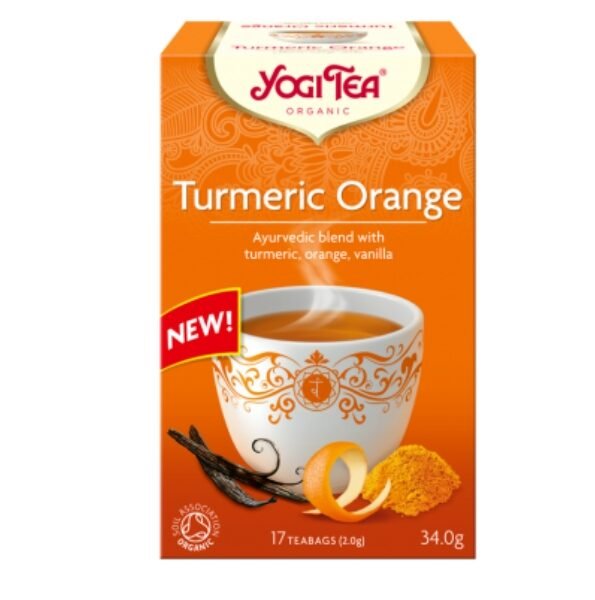 YOGI TEA CURCUMA ORANGE 17 X 2G