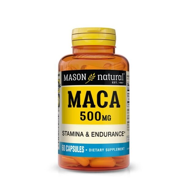 Mason Natural Maca 500mg 60 Capsules 1254-60