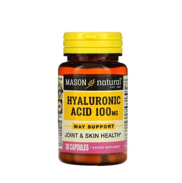Mason natural Hyaluronic Acid 100 mg 30 Capsules