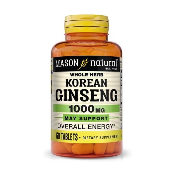 Mason natural Korean Ginseng 60 tablets