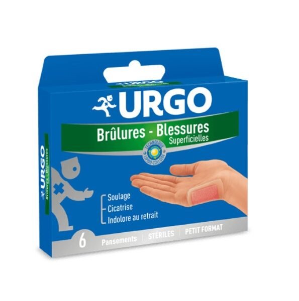 Urgo Brulures Pansement Extensible 6 Pieces