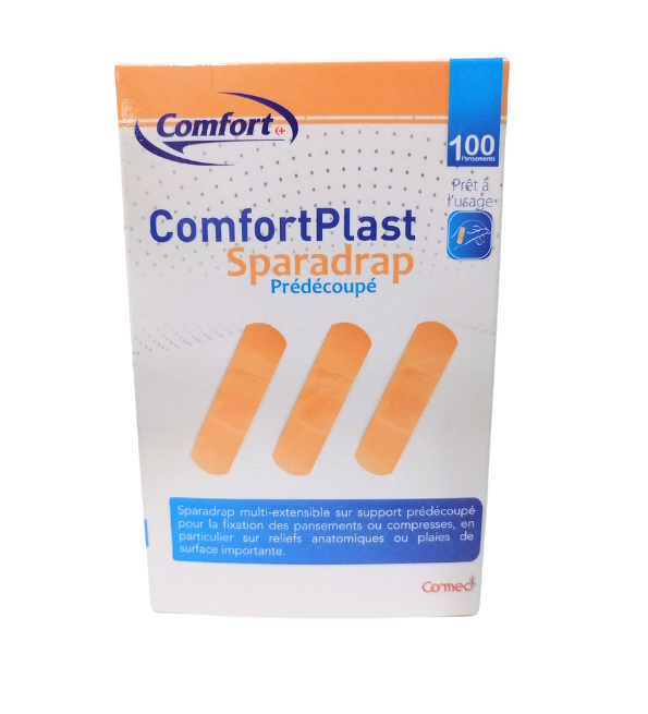 Comfort-plast-sparadrap-extensible-100pcs-1