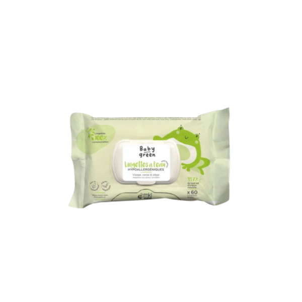 MKL Baby Green Lingettes a L'eau Bio 60pcs