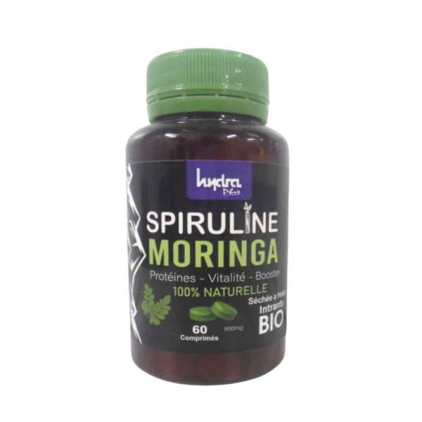 Hydra Plus Spiruline Moringa 60 Comprimes