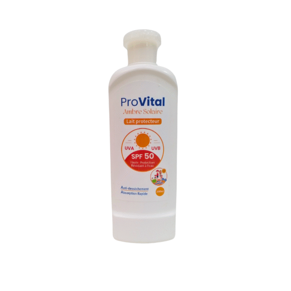 Pro Vital Ambre Solaire Lait Protecteur Spf50 200ml