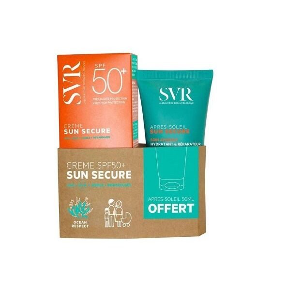 SVR ECRAN SUN SECURE CREME SPF 50ML = LAIT APRES SOLEIL 50ML OFFERT