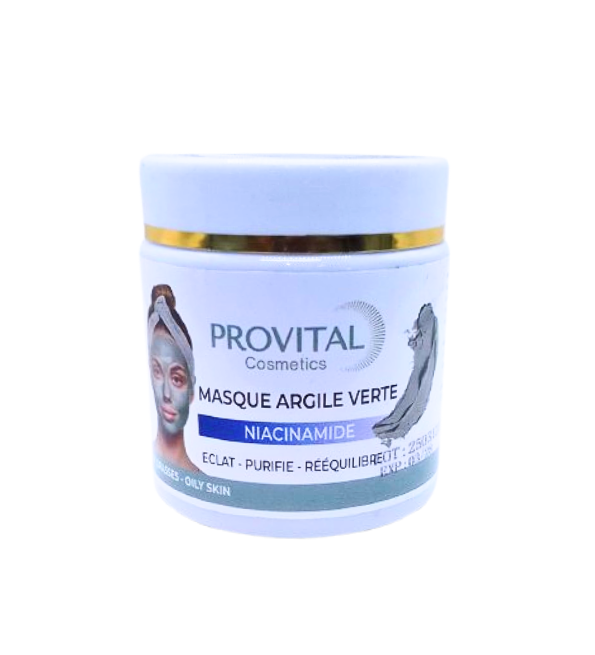 Pro-Vital-Niacinamide-Masque-Argile-Verte-200g-2