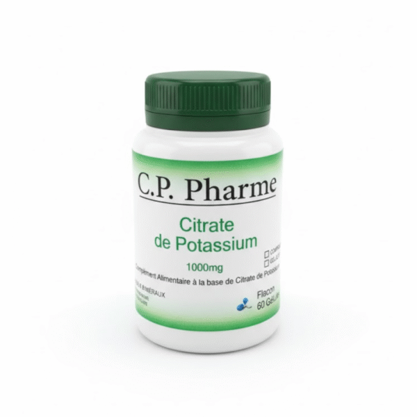 Citrate De Potassium 1000mg 60 gelules