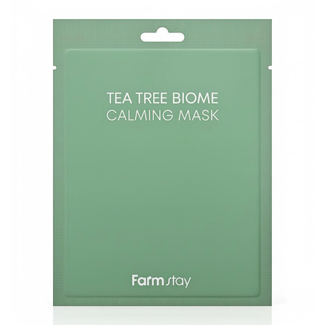 Farmstay-Tea-Tree-Biome-Calming-Mask-25ml-10Sheets