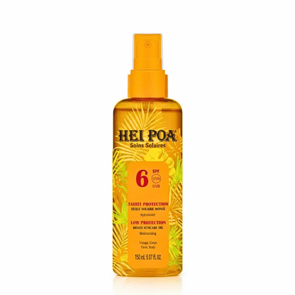 Hei Poa Huile Solaire Monoi Hydratante Spf6