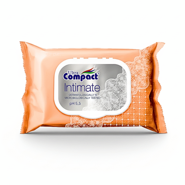 Ultra Compact Lingettes Intimate 25 Pieces