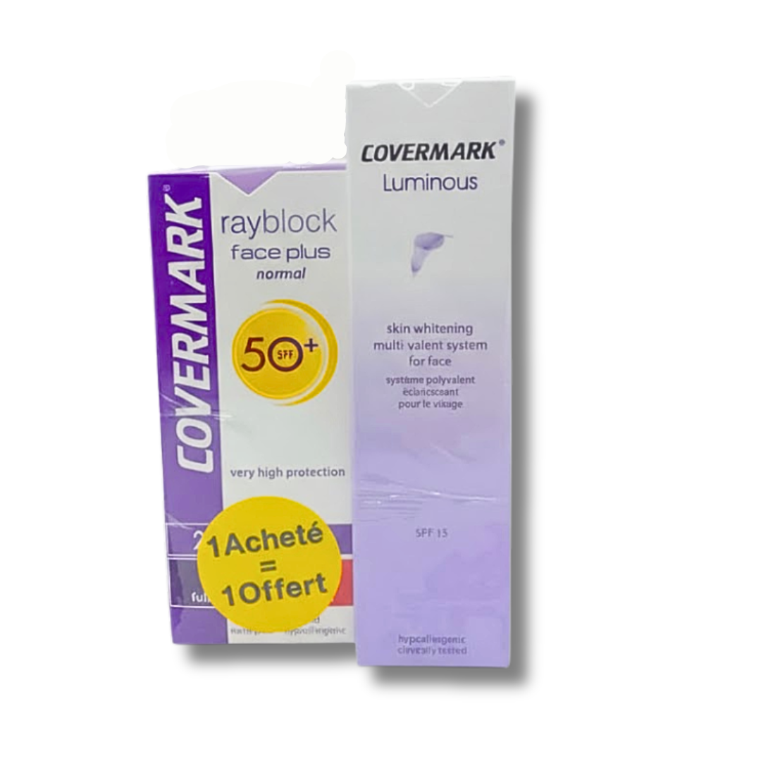 Covermark-luminous-eclaircissantRayblock-ecran-normal-invisible-pack