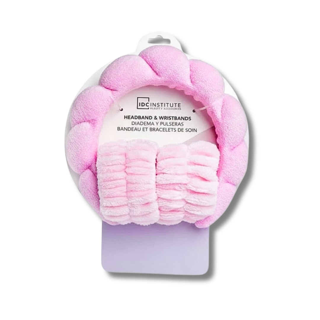 IDC-Institute-Skincare-HeadBand-And-Wristband
