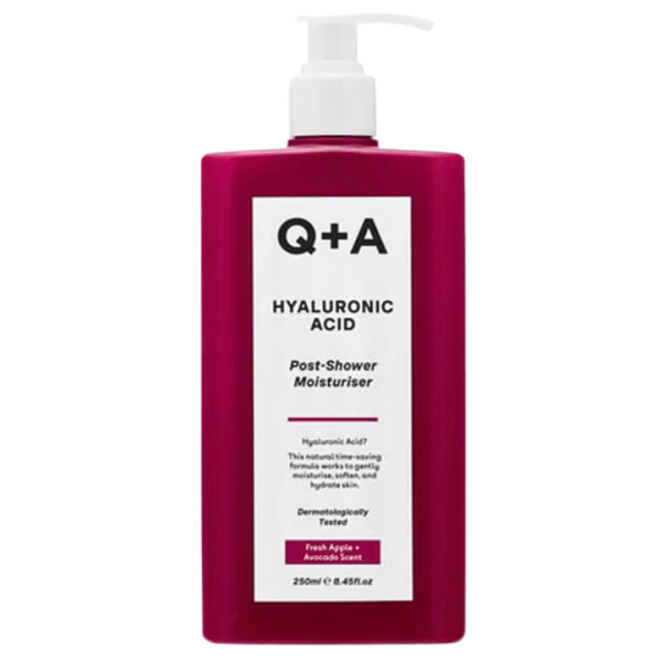 Q+A Hyaluronic Acid Post Shower Moisturiser 250ml