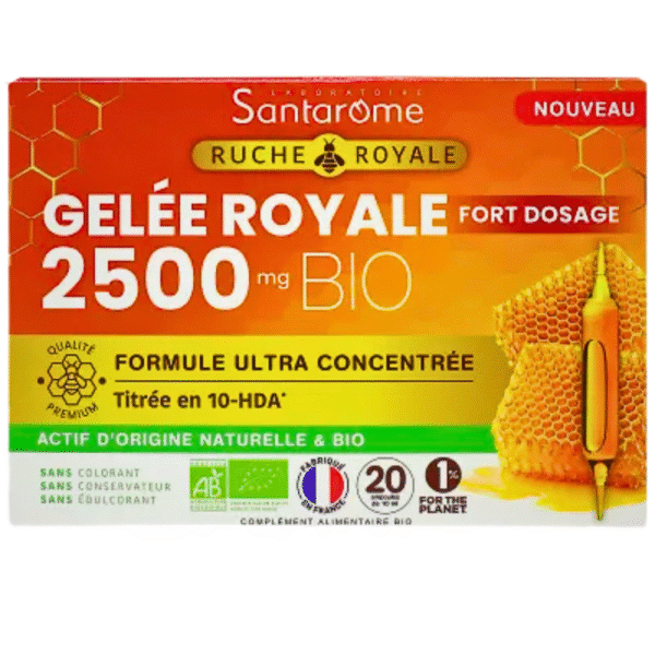 Santarome Gelee Royale 2500mg 20 Ampoules