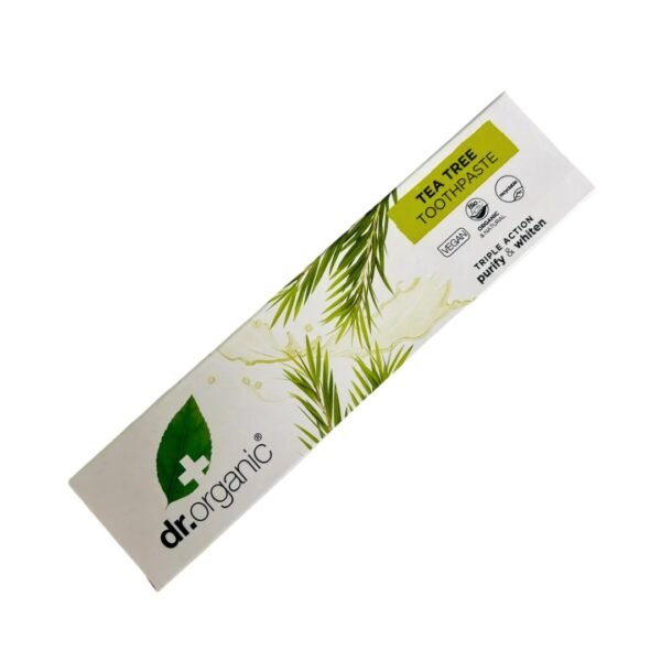 Dr Organic Dentifrice Tea Tree 100Ml