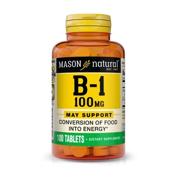 Mason Natural B-1 100mg 100 Tablets