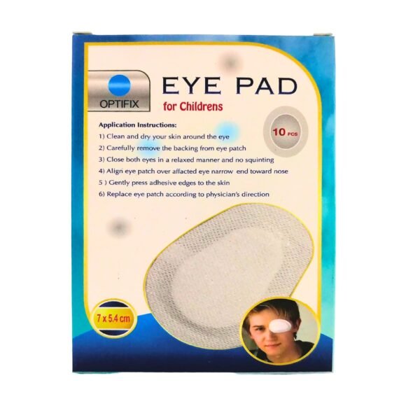 Optifix Eye Pad Enfantts Ortho 7x5.4cm 10 Pieces