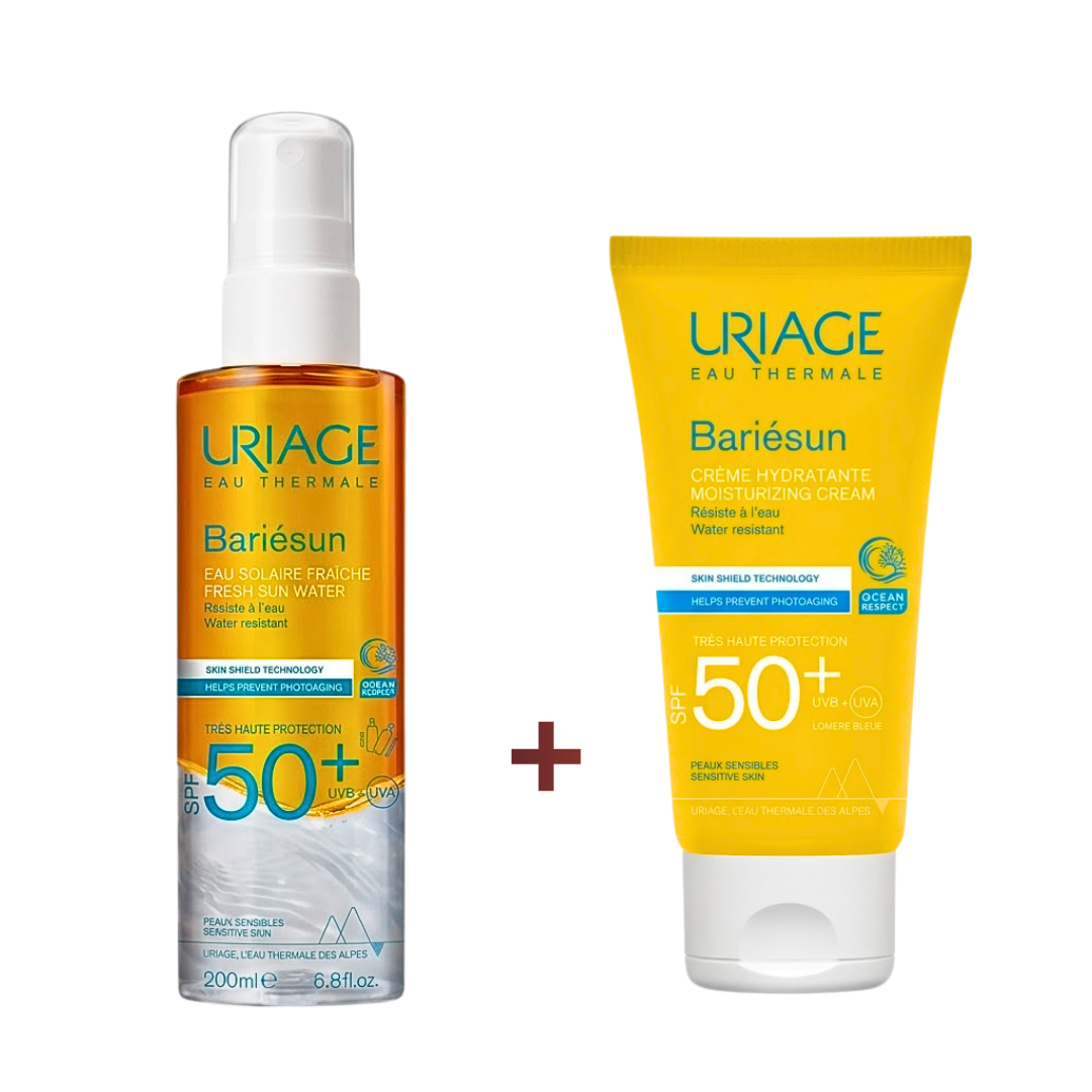 Uriage-Bariesun-Ecran-Spf50-50mlBariesun-Eau-Solaire-Spf50-200ml