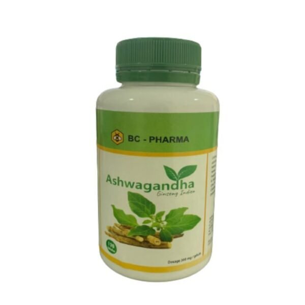 BC PHARMA Ashwagandha Ginseng Indien 120 Gelules