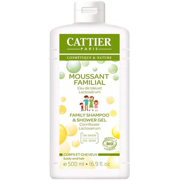 Cattier Moussant familial sans savon 500ml