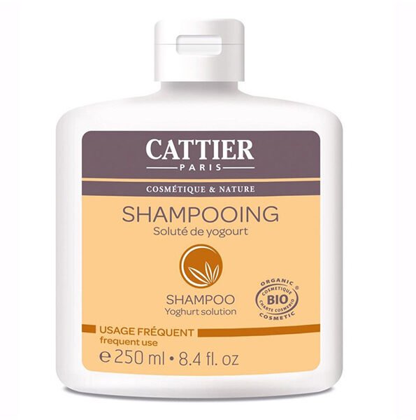 Cattier Shampooing Solute de yogourt Usage frequent 250ml